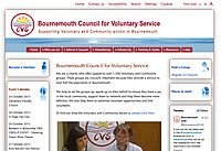 Bournemouth Council for Voluntary Service website