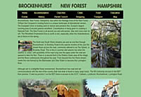 Brockenhurst Village website