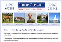Philip Gossage New Forest Property Search